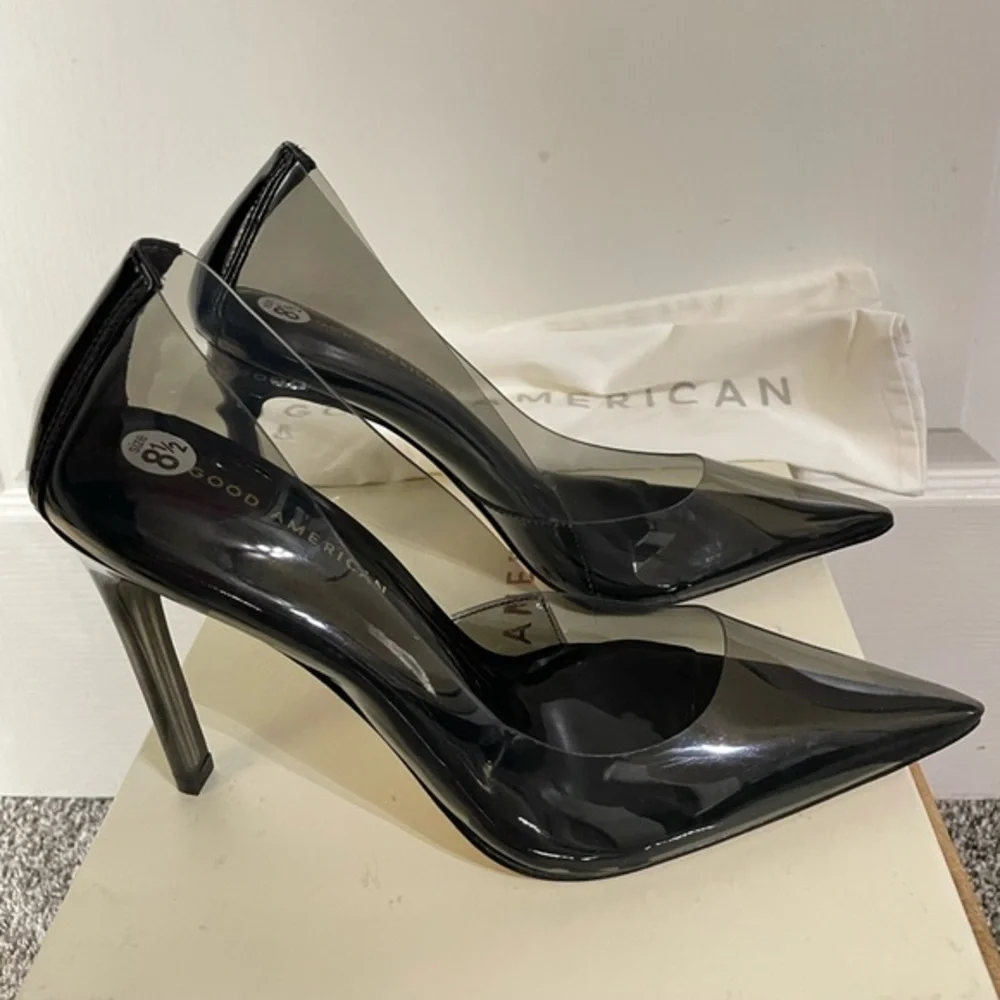 GOOD AMERICAN Cinder-F-cking-Rella High Heel Pumps